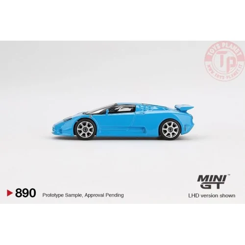 BUGATTI EB110 SUPER SPORT BLUE BUGATTI 1995 1:64 MGT00890-L MINI GT