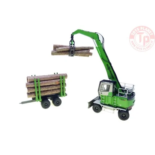 Sennebogen 735M-HD material handling gommato con trailer CONRAD 5322508 CONRAD