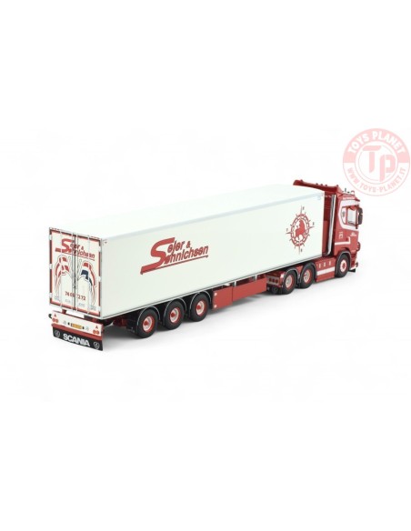 Scania serie Next Gen S con semirimorchio frigorifero a 3 assi Sejer & Sonnichsen TEKNO 86678 TEKNO