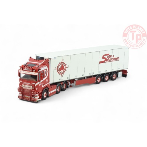 Scania serie Next Gen S con semirimorchio frigorifero a 3 assi Sejer & Sonnichsen TEKNO 86678 TEKNO
