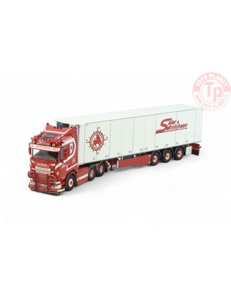 Scania serie Next Gen S con semirimorchio frigorifero a 3 assi Sejer & Sonnichsen TEKNO 86678 TEKNO
