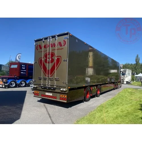 Scania NGR Highline 6x4 con semirimorchio frigo 2 assi Vowa TEKNO 85102 TEKNO