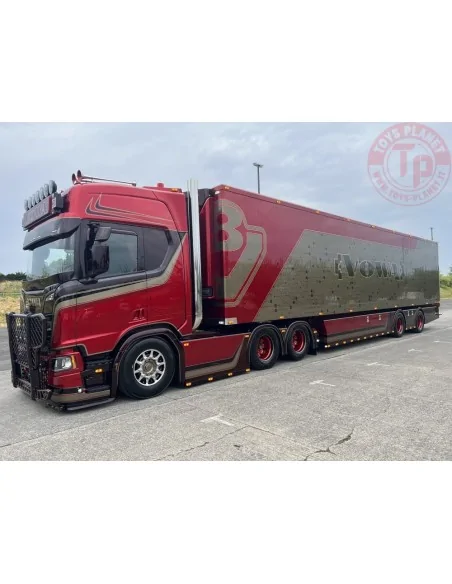 Scania NGR Highline 6x4 con semirimorchio frigo 2 assi Vowa TEKNO 85102 TEKNO Scania NGR Highline 6x4 con semirimorchio frigo 2 assi Vowa TEKNO 85102 TEKNO