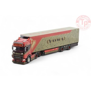Scania NGR Highline 6x4 con semirimorchio frigo 2 assi Vowa TEKNO 85102 TEKNO