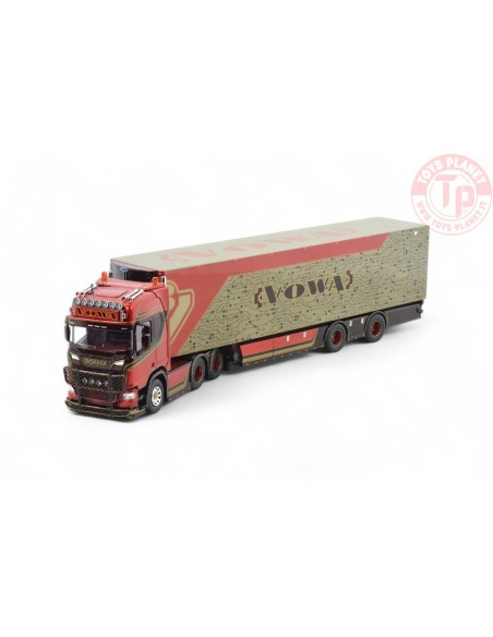 Scania NGR Highline 6x4 con semirimorchio frigo 2 assi Vowa TEKNO 85102 TEKNO