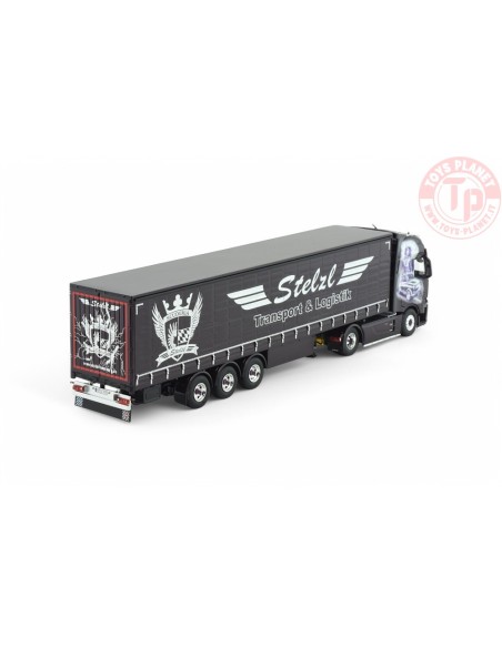 Iveco S-Way con semirimorchio centinato a 3 assi Stelzl TEKNO 86000 TEKNO Iveco S-Way con semirimorchio centinato a 3 assi Stelzl TEKNO 86000 TEKNO
