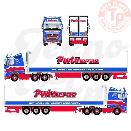 Volvo FH05 met frigotrailer Peter Wouters TEKNO 84991 TEKNO