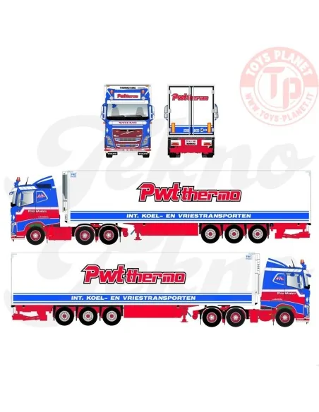 Volvo FH05 met frigotrailer Peter Wouters TEKNO 84991 TEKNO Volvo FH05 met frigotrailer Peter Wouters TEKNO 84991 TEKNO