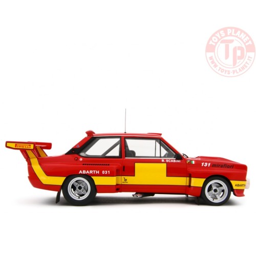 1/18 Fiat Abarth 031 Bertone Giro d'Italia 1975 Ver. Presentazione LM135D LAUDORACING