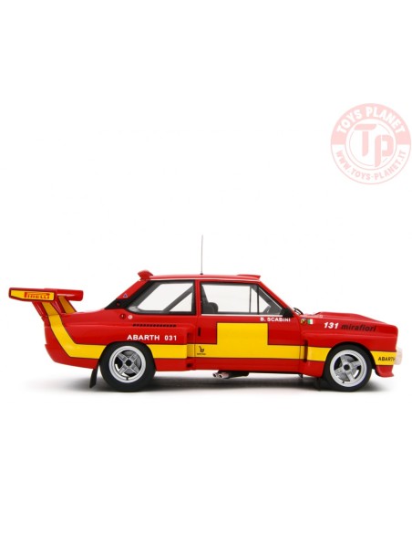 1/18 Fiat Abarth 031 Bertone Giro d'Italia 1975 Ver. Presentazione LM135D LAUDORACING 1/18 Fiat Abarth 031 Bertone Giro d'Italia 1975 Ver. Presentazione LM135D LAUDORACING