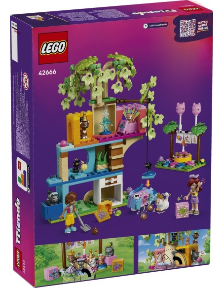 Festa di compleanno felina e Casa sull’albero LEGO FRIENDS 42666 LEGO