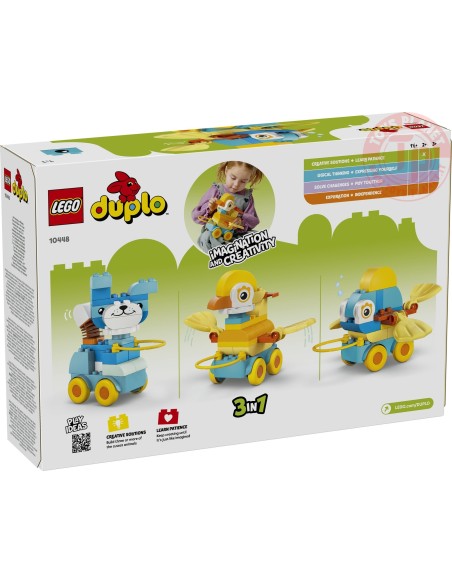 Animali su ruote 3 in 1 LEGO DUPLO 10448 LEGO Animali su ruote 3 in 1 LEGO DUPLO 10448 LEGO