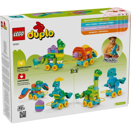 Dinosauri su ruote 3 in 1 LEGO DUPLO 10451 LEGO