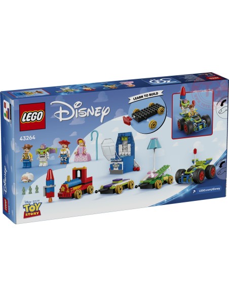 Toy Story: Treno e Auto RC celebrativi LEGO DISNEY 43264 LEGO