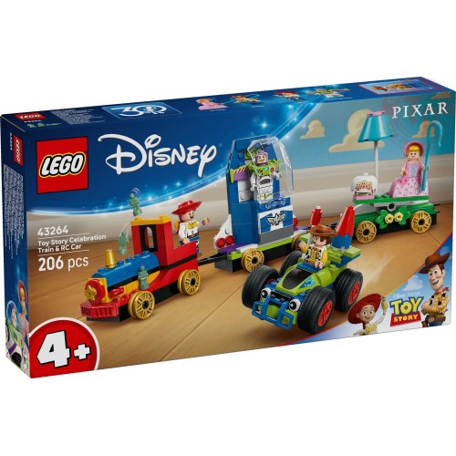 Toy Story: Treno e Auto RC celebrativi LEGO DISNEY 43264 LEGO