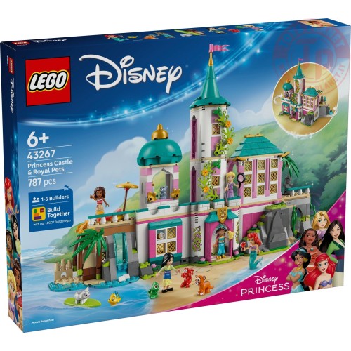 Castello della Principessa e animali reali LEGO DISNEY 43267 LEGO