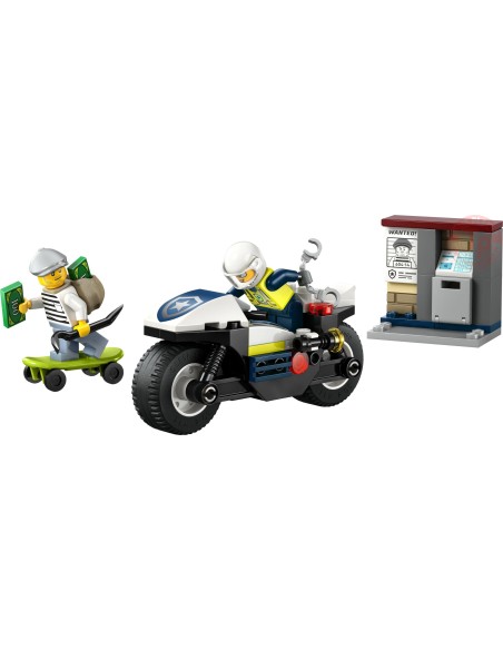 Inseguimento della moto della Polizia LEGO CITY 60455 LEGO Inseguimento della moto della Polizia LEGO CITY 60455 LEGO