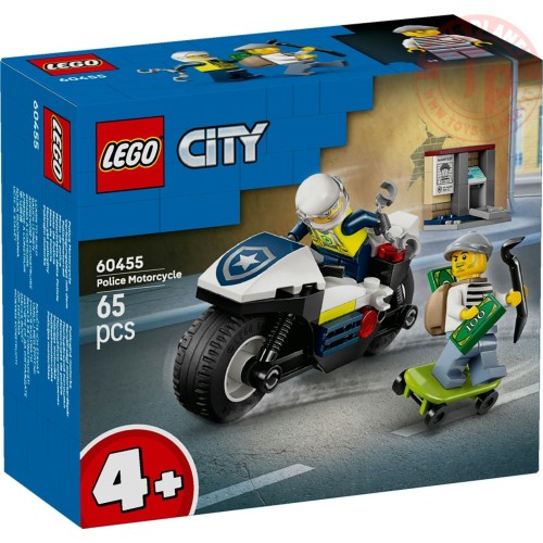 Inseguimento della moto della Polizia LEGO CITY 60455 LEGO