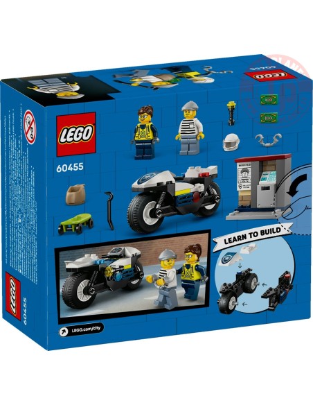 Inseguimento della moto della Polizia LEGO CITY 60455 LEGO Inseguimento della moto della Polizia LEGO CITY 60455 LEGO