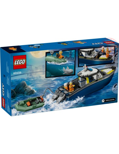 Inseguimento del motoscafo della Polizia LEGO CITY 60456 LEGO