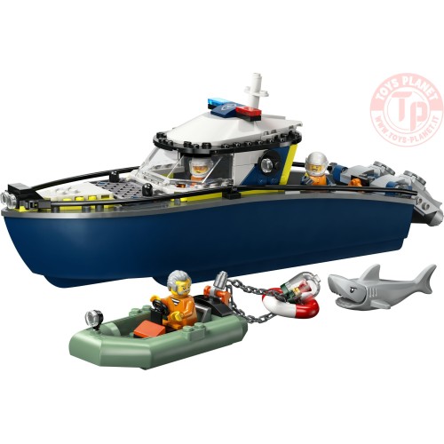Inseguimento del motoscafo della Polizia LEGO CITY 60456 LEGO