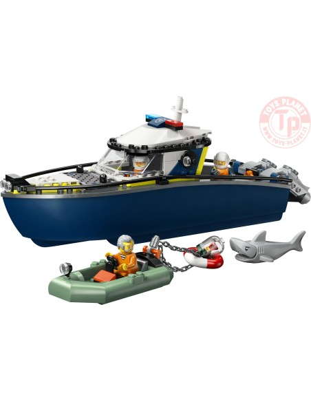 Inseguimento del motoscafo della Polizia LEGO CITY 60456 LEGO
