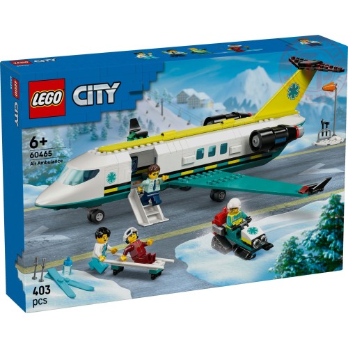 Aereo ambulanza di emergenza LEGO CITY 60465 LEGO