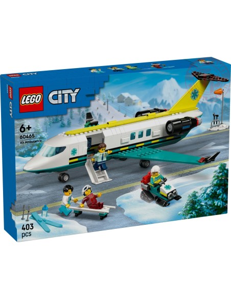 Aereo ambulanza di emergenza LEGO CITY 60465 LEGO