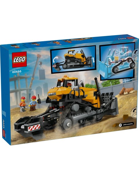 Bulldozer giallo LEGO CITY 60466 LEGO