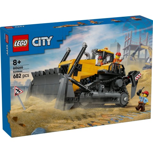 Bulldozer giallo LEGO CITY 60466 LEGO