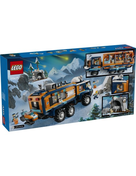 Grande camion artico con laboratorio LEGO CITY 60471 LEGO Grande camion artico con laboratorio LEGO CITY 60471 LEGO