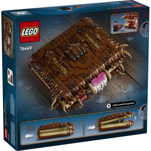 Il Libro Mostro dei mostri azzannante LEGO HARRY POTTER 76449 LEGO