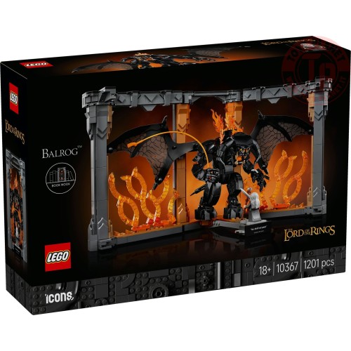Il Signore degli Anelli: Book Nook del Balrog LEGO ADULTS 10367 LEGO