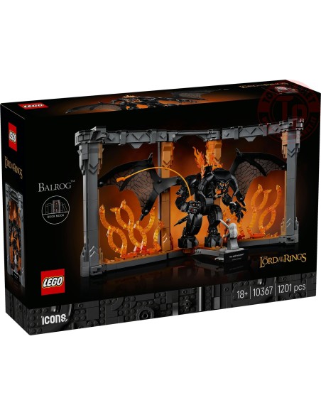 Il Signore degli Anelli: Book Nook del Balrog LEGO ADULTS 10367 LEGO