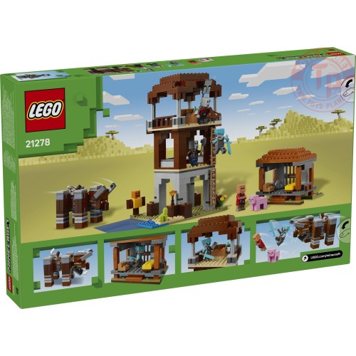 L’avamposto del saccheggiatore e predone LEGO MINECRAFT 21278 LEGO