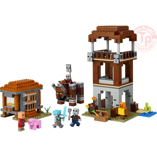 L’avamposto del saccheggiatore e predone LEGO MINECRAFT 21278 LEGO