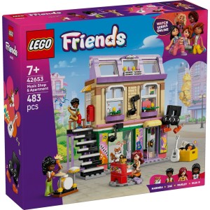 Negozio di musica e appartamento LEGO FRIENDS 42653 LEGO