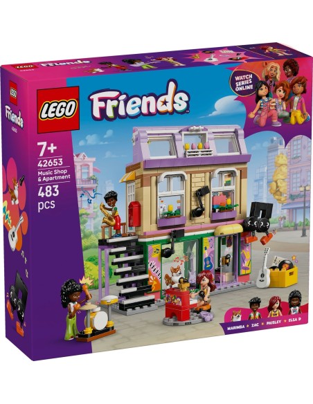 Negozio di musica e appartamento LEGO FRIENDS 42653 LEGO