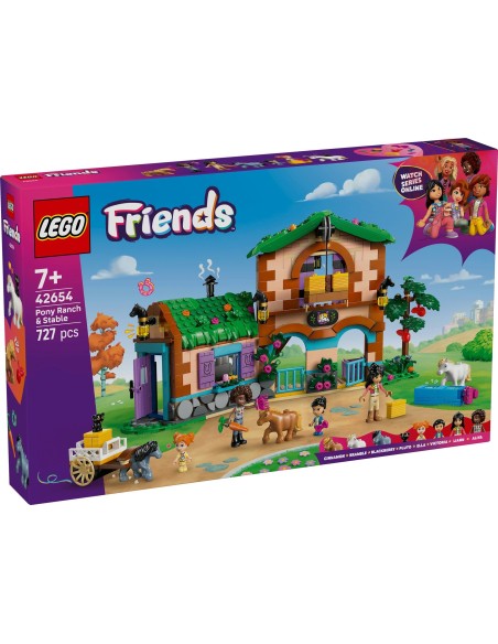 Ranch e scuderia dei pony LEGO FRIENDS 42654 LEGO