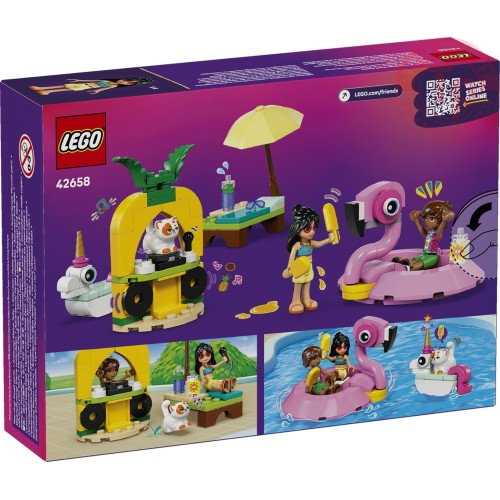 Pool Party con unicorno e fenicottero LEGO FRIENDS 42658 LEGO