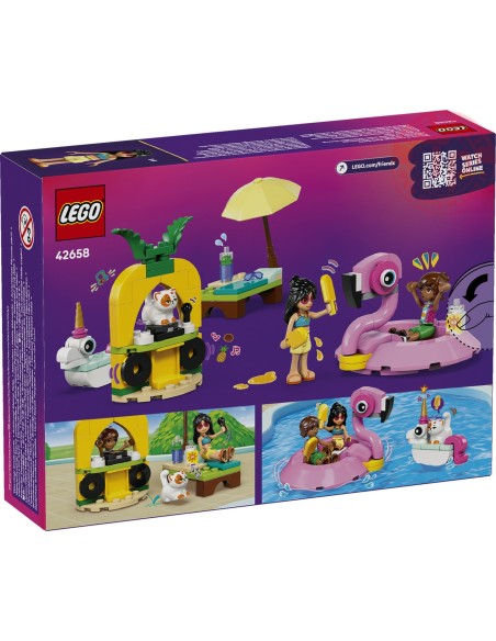 Pool Party con unicorno e fenicottero LEGO FRIENDS 42658 LEGO Pool Party con unicorno e fenicottero LEGO FRIENDS 42658 LEGO