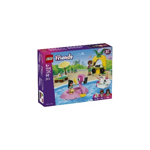 Pool Party con unicorno e fenicottero LEGO FRIENDS 42658 LEGO