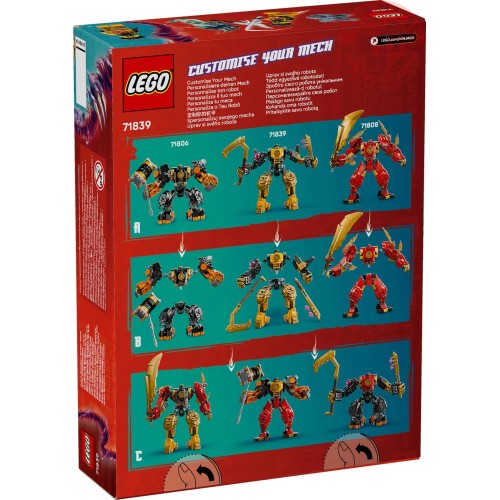 Battle Mech Spinjitzu di Arin LEGO NINJAGO 71839 LEGO