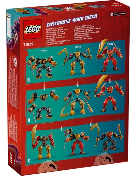 Battle Mech Spinjitzu di Arin LEGO NINJAGO 71839 LEGO Battle Mech Spinjitzu di Arin LEGO NINJAGO 71839 LEGO