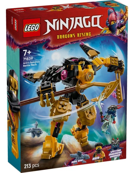 Battle Mech Spinjitzu di Arin LEGO NINJAGO 71839 LEGO