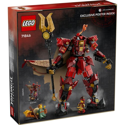 Mech Cavaliere del Fuoco LEGO NINJAGO 71846 LEGO