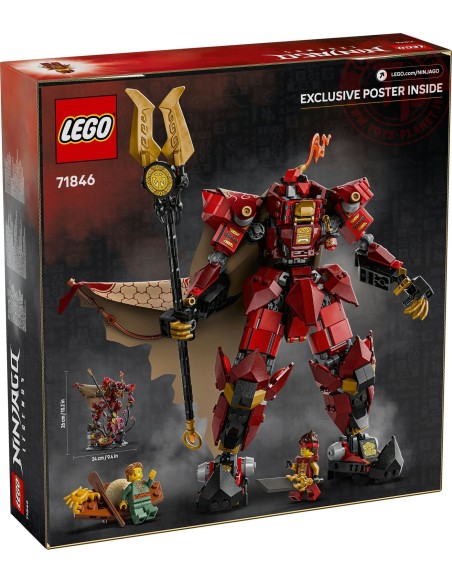 Mech Cavaliere del Fuoco LEGO NINJAGO 71846 LEGO Mech Cavaliere del Fuoco LEGO NINJAGO 71846 LEGO