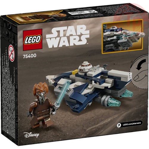 Microfighter Jedi Starfighter di Plo Koon LEGO STAR WARS 75400 LEGO