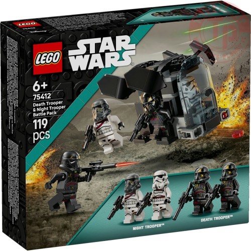 Battle Pack Death Trooper e Night Trooper LEGO STAR WARS 75412 LEGO