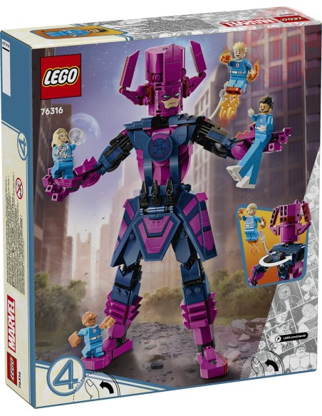 Fantastici Quattro contro personaggio costruibile di Galactus LEGO MARVEL 76316 LEGO